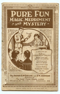 Pure Fun: Magic, Merriment and Mystery