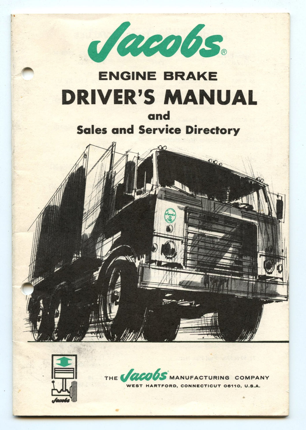 Jacobs Engine Brake Driver's Manual and Sales and Service Directory