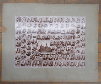 Ottawa Normal School graduation photograph, Fall Term Dec. 1897
