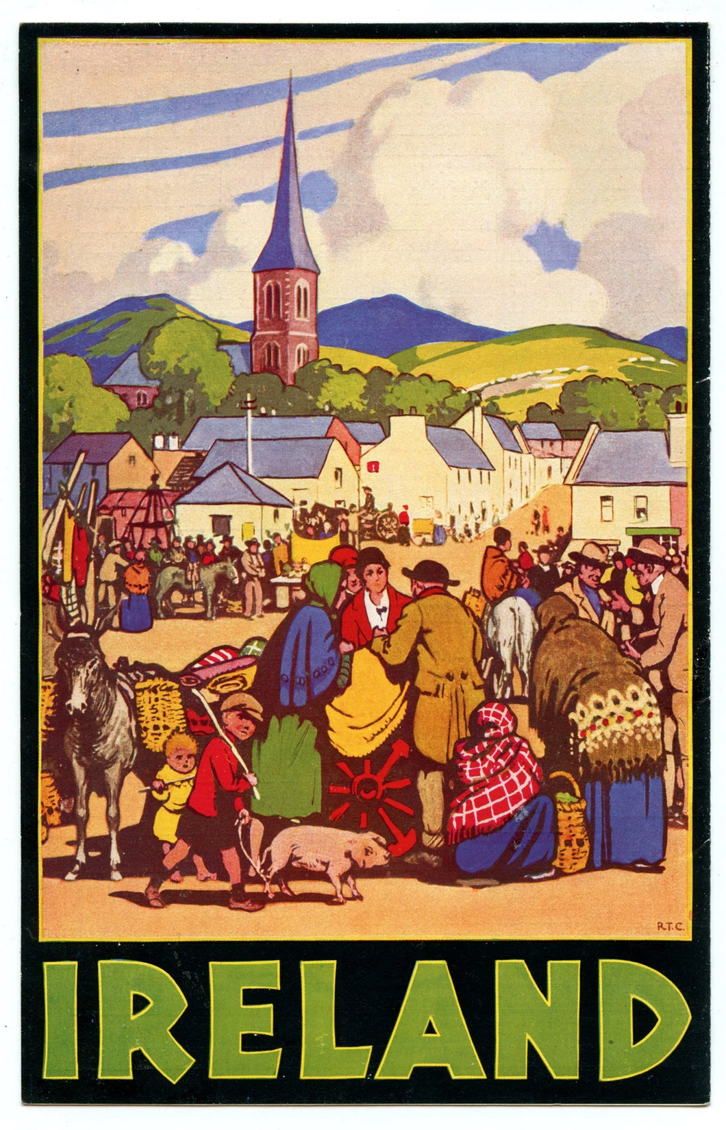 International Mercantile Marine Company Ireland services leaflet
