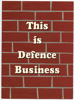 This is Defence Business Canada Savings Bonds flyer