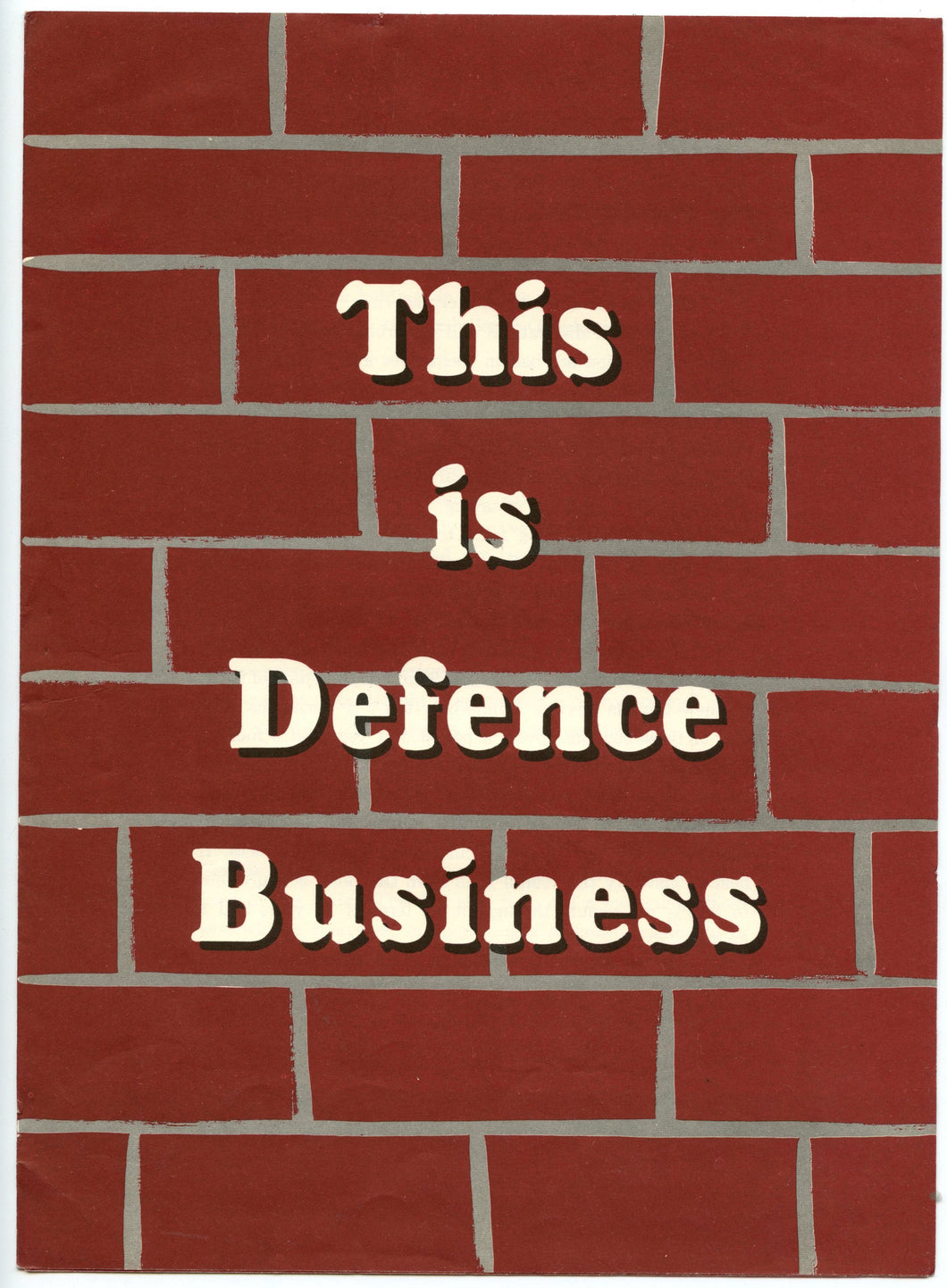 This is Defence Business Canada Savings Bonds flyer