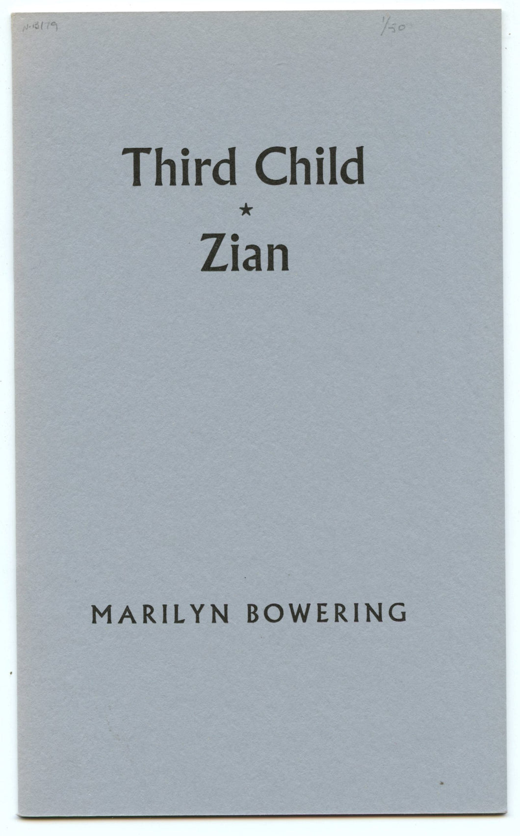 Third Child Zian