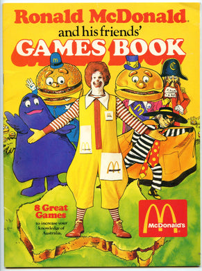 Ronald McDonald and his friends' Games Book