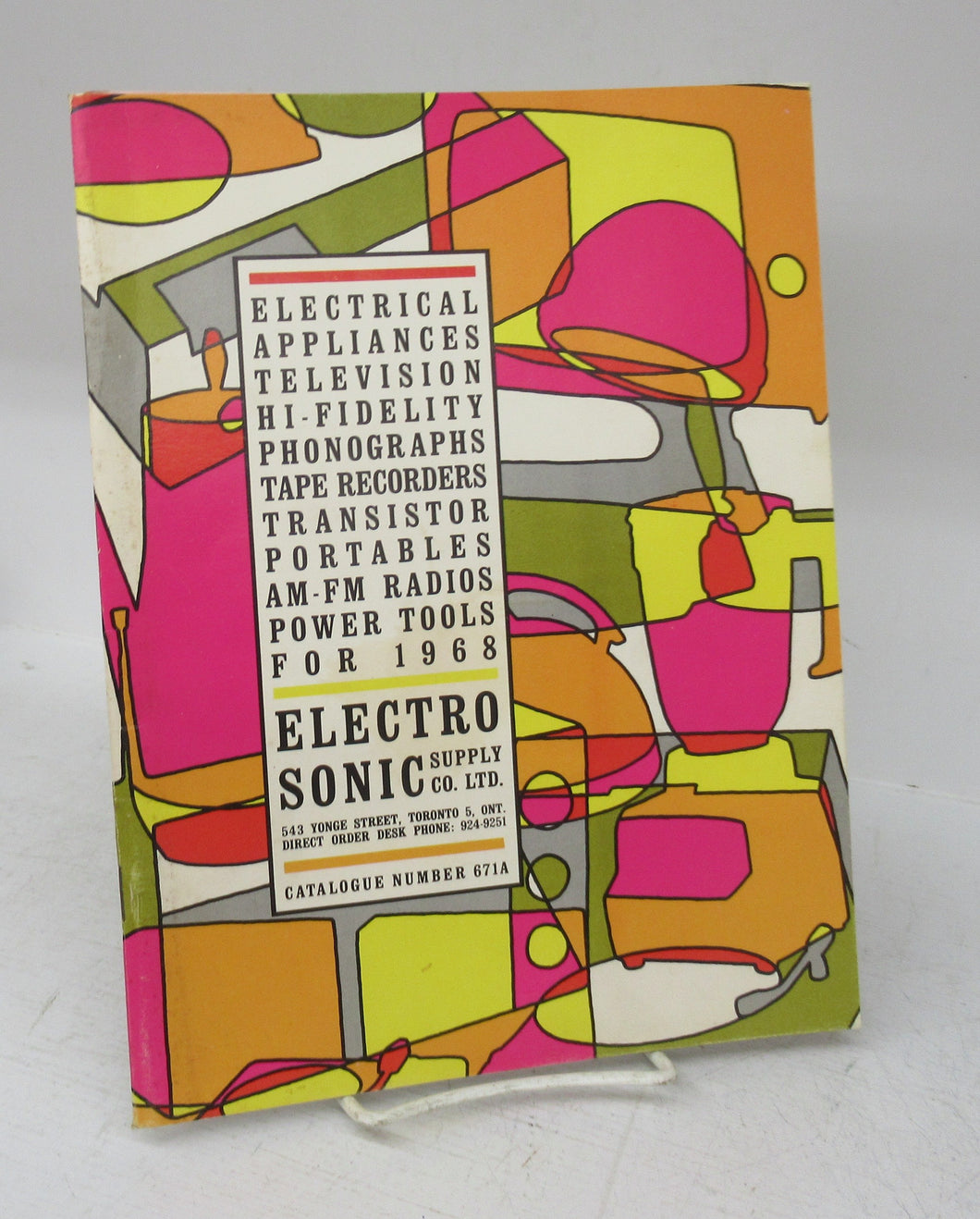 Electrosonic catalogue for 1968