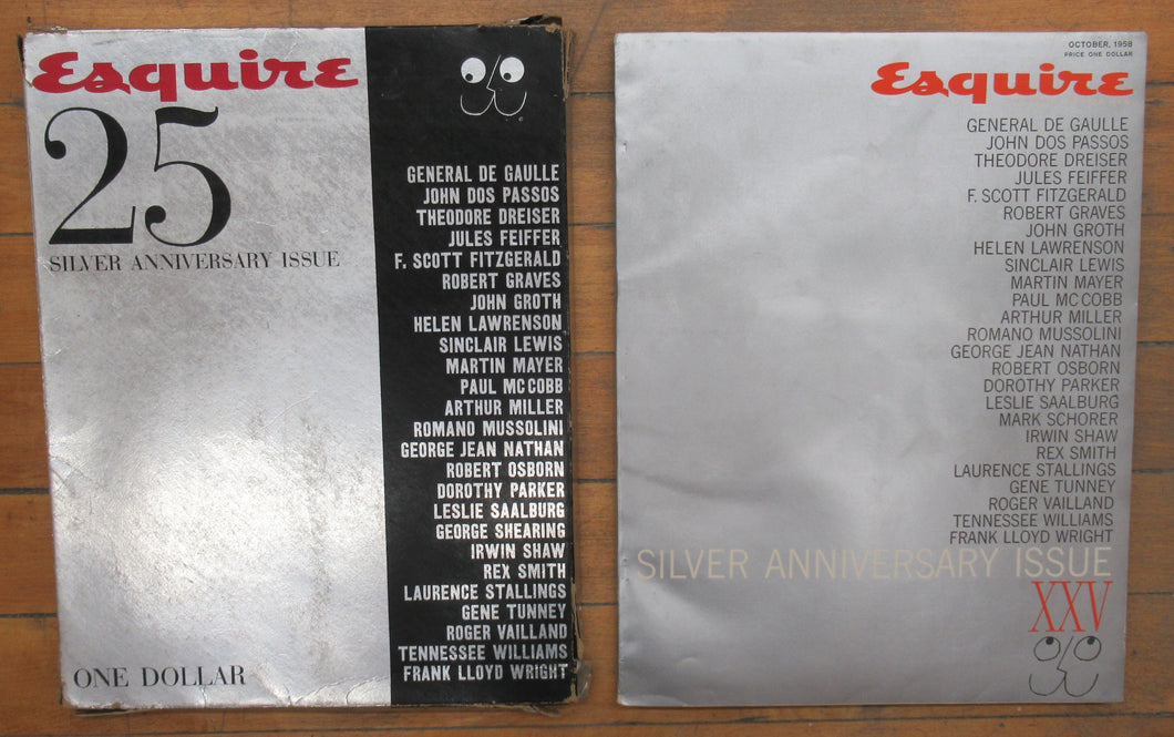 Esquire 25th Anniversary Issue, October 1958