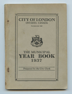 London Ontario Municipal Year Book 1937