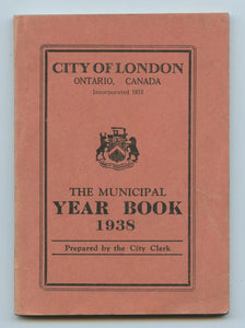 London Ontario Municipal Year Book 1938
