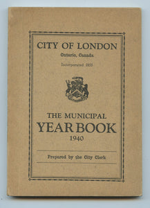 London Ontario Municipal Year Book 1940