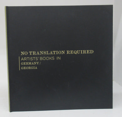 No Translation Required: Artists' Books in Germany and Georgia