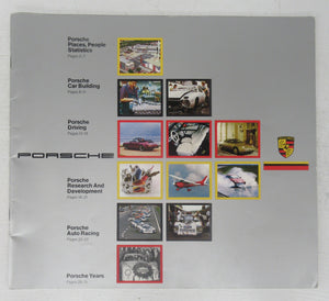 Porsche sales brochure
