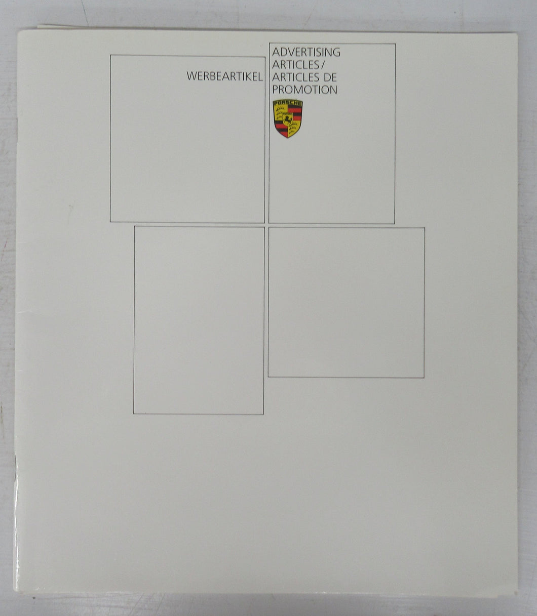 Werbeartikel; Advertising Articles catalogue