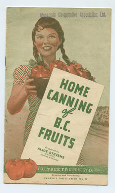 Home Canning of B.C. Fruits