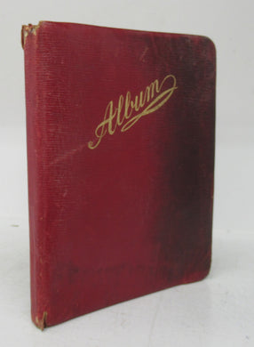 Autograph album of Mary Jane Bevan, J.C.A.C., Carmarthen?, Wales