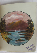 Autograph album of Mary Jane Bevan, J.C.A.C., Carmarthen?, Wales