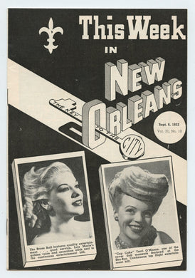 This Week in New Orleans, Sept. 6, 1952