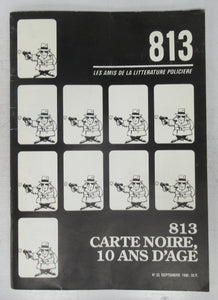 813, Les Amis de la Litterature Policiere, Sept. 1990