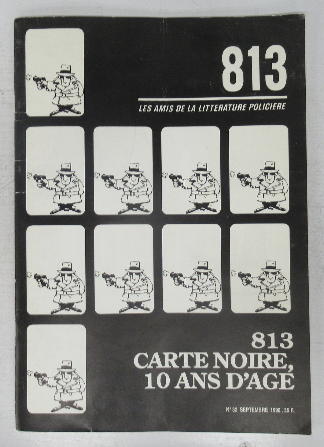 813, Les Amis de la Litterature Policiere, Sept. 1990