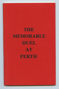 The Memorable Duel at Perth
