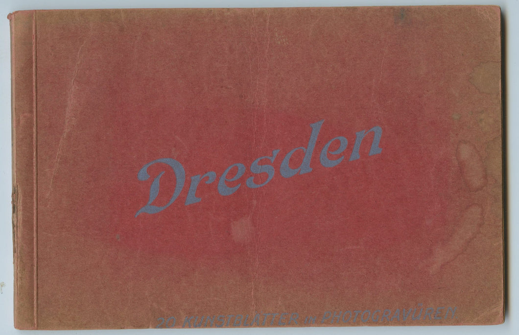 Dresden: 20 Kunstblattr in Photogravuren 