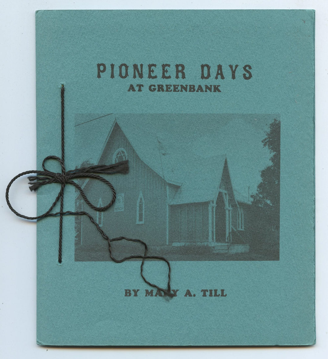 Pioneer Days at Greenbank