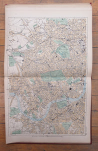 Commercial and Library Atlas of the British Isles From the Ordnance Survey with Index-Gazetteer. Also Copious Letterpress Descriptions, Tables of Population, &c