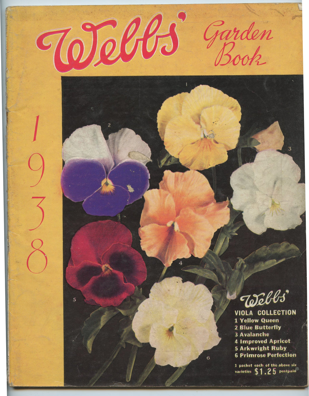 Webbs' Garden Book 1938