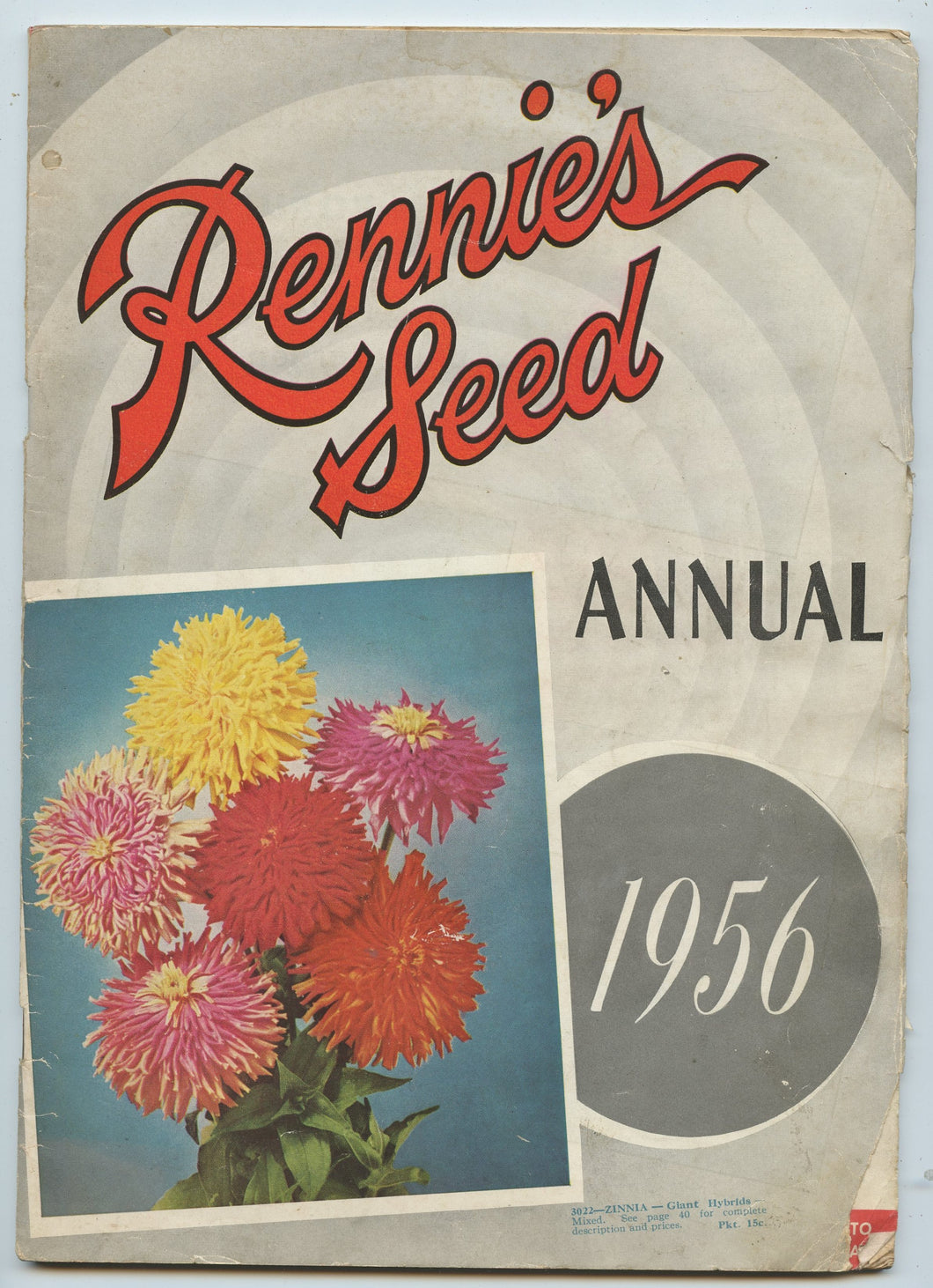 Rennie's Seed Annual 1956