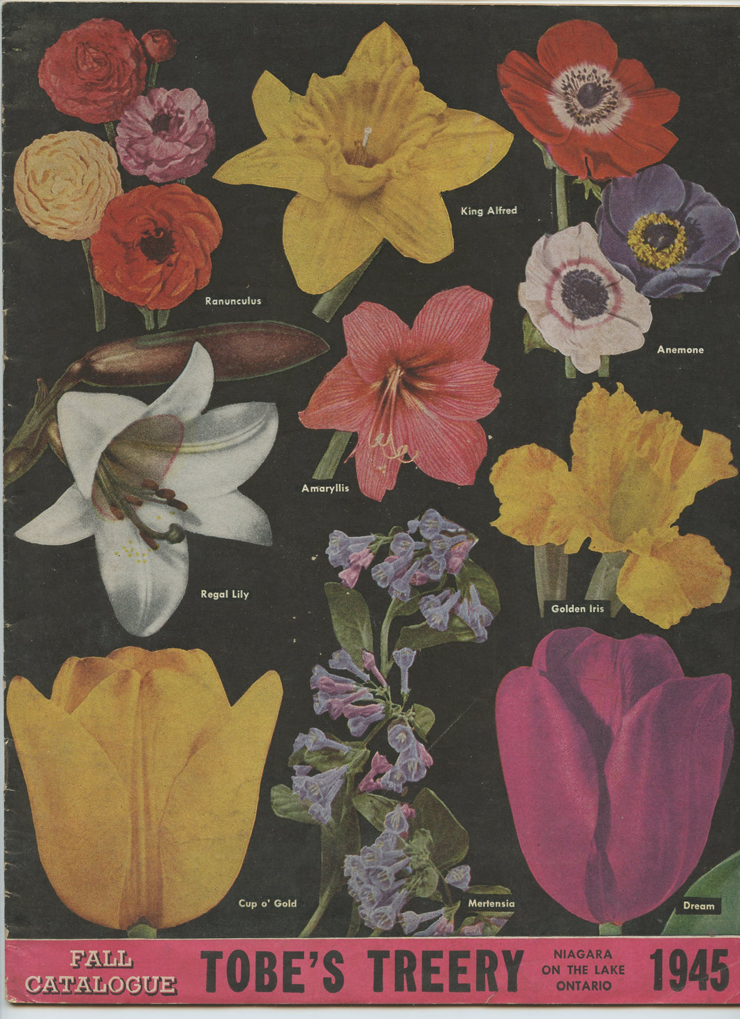 Tobe's Treery Fall 1945 catalogue