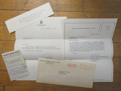 House of Sturgeon Solignum Snark Sailboat contest correspondence