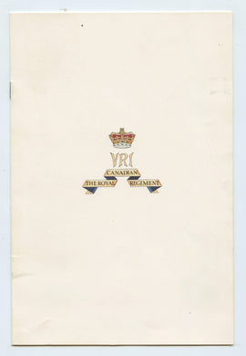 The Ceremony of Trooping the Colour: The Royal Canadian Regiment 100th Anniversary 1883-1983