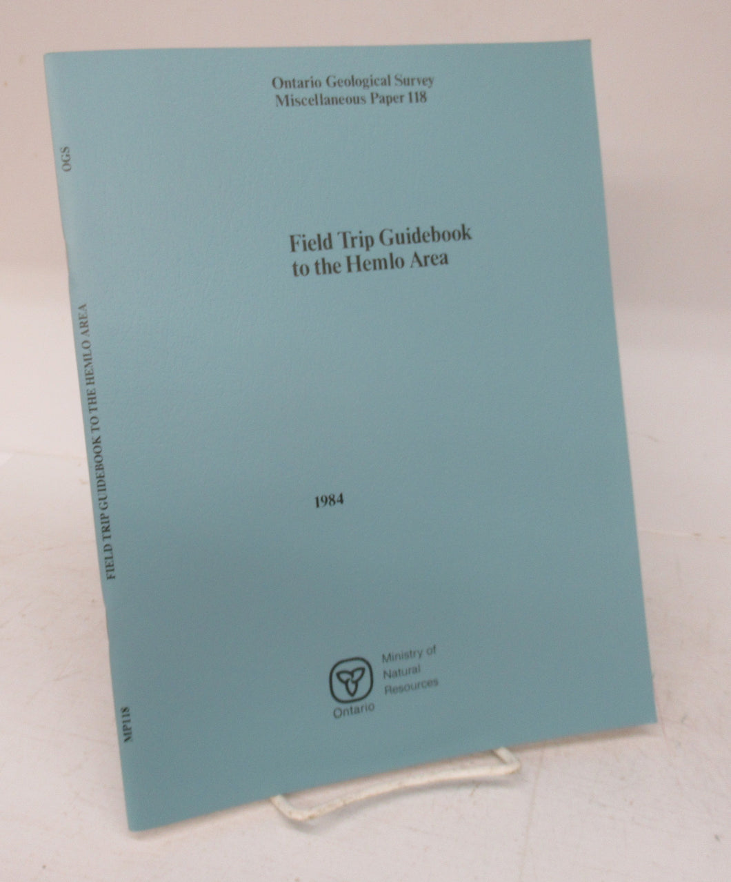 Field Trip Guidebook to the Hemlo Area