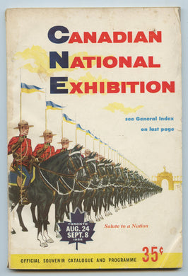 Canadian National Exhibition Official Souvenir Catalogue and Programme 1956