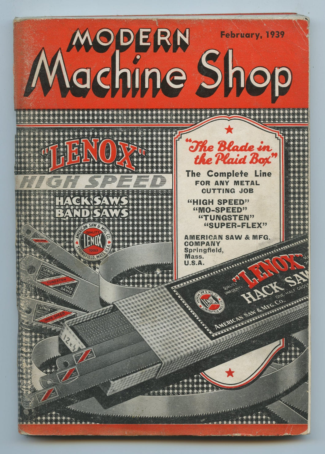 Modern Machine Shop, February 1939