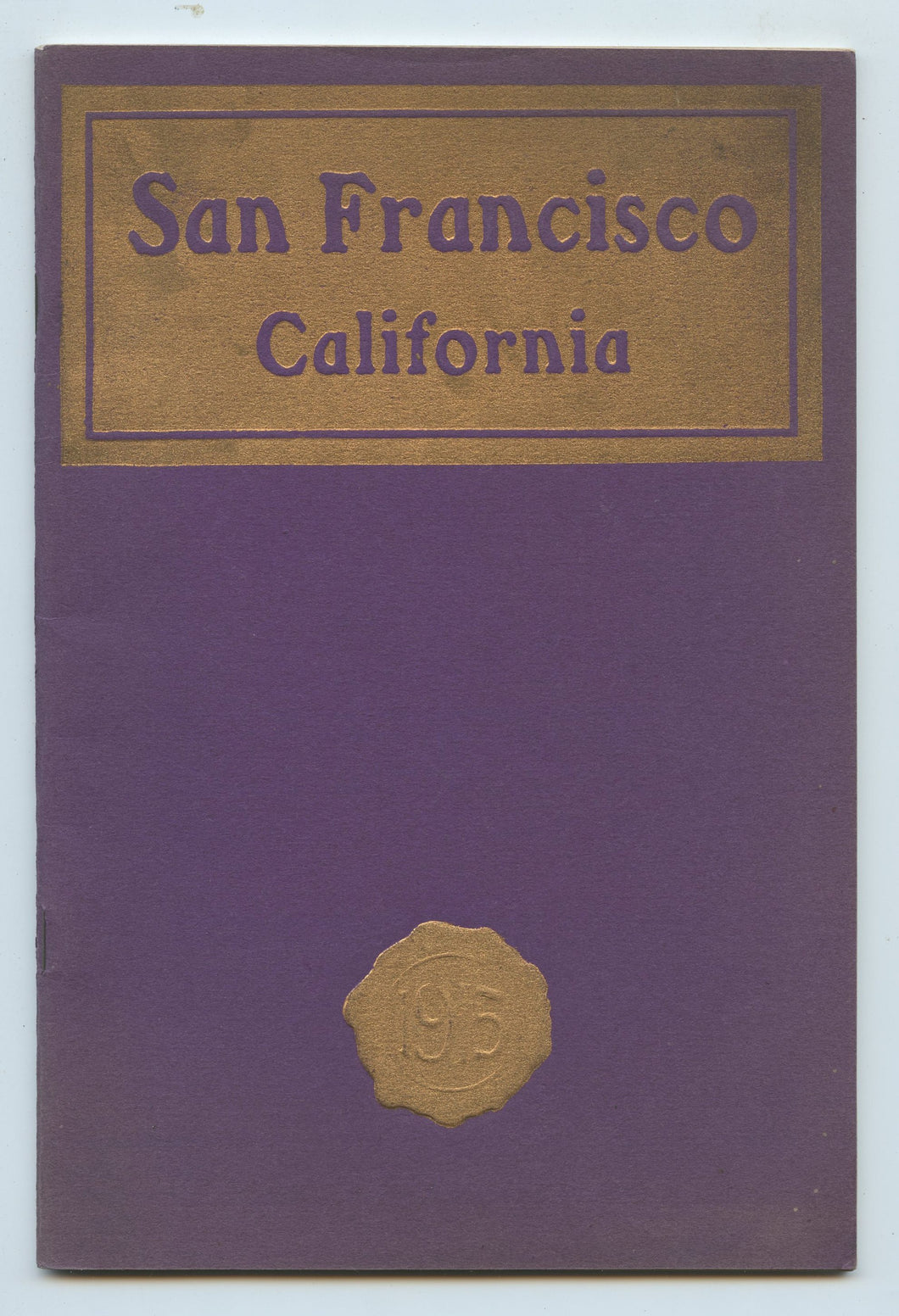 San Francisco, California 1915