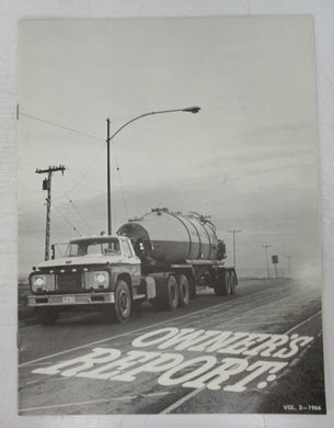 Ford Motor Company of Canada Ford Truck Owner's Report, Vol. 2, 1966