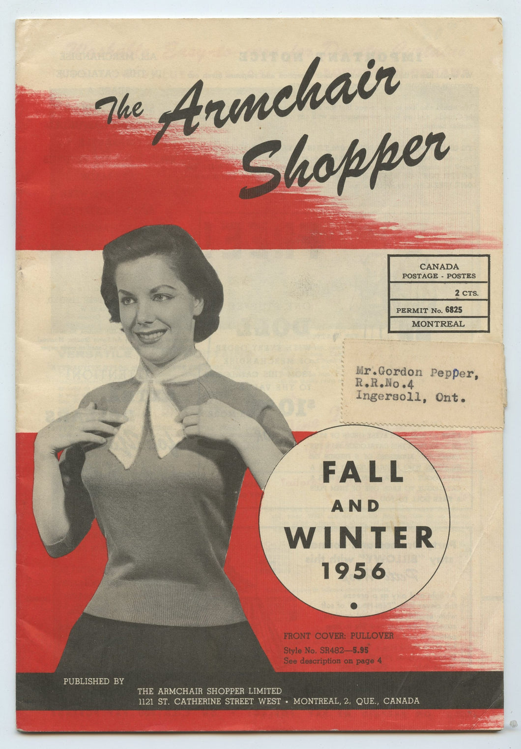 The Armchair Shopper Fall and Winter 1956