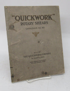 Quickwork Rotary Shears Catalogue No. 60
