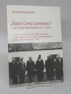 Gypsy Camp Lackenbach: List of Identified Victims 13. 11. 2010