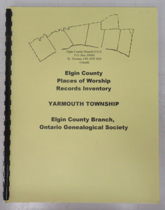 Elgin County Places of Worship Records Inventory, Yarmouth Township