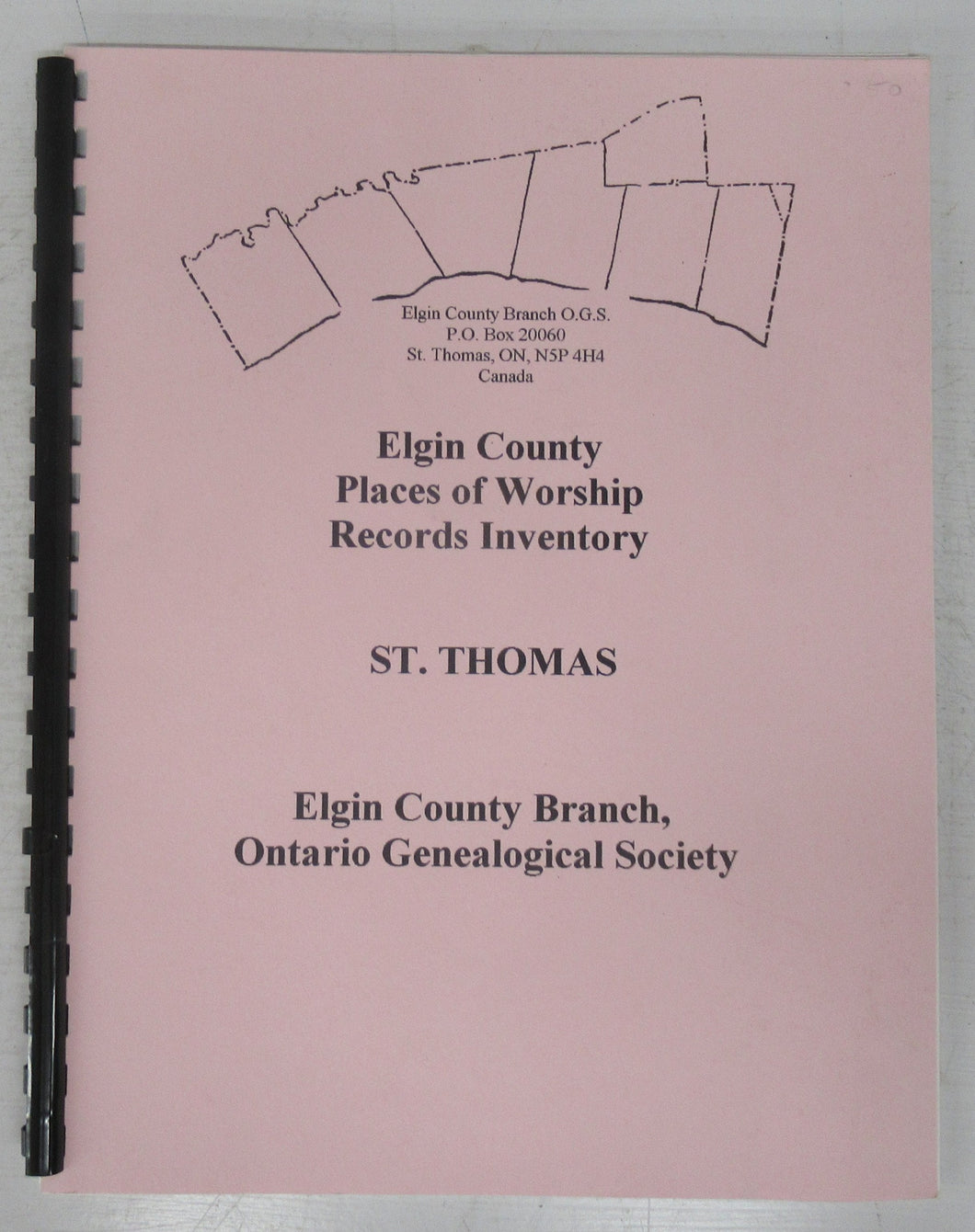 Elgin County Places of Worship Records Inventory, St. Thomas