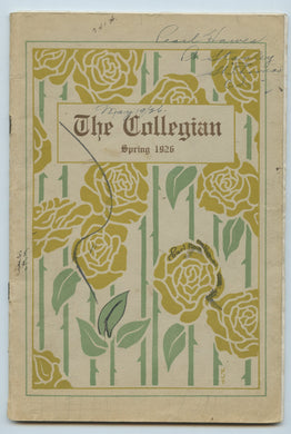 The Collegian, Spring 1926 (St. Thomas Collegiate Institute)