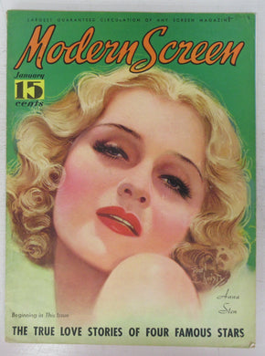 Modern Screen, January 1935