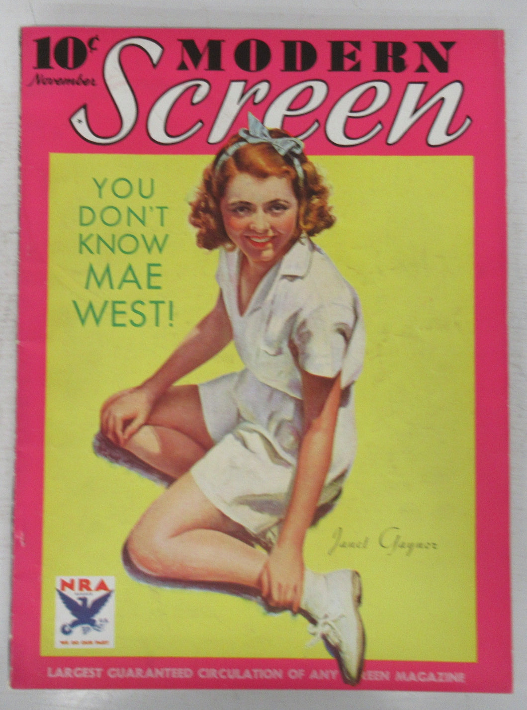 Modern Screen, November 1933