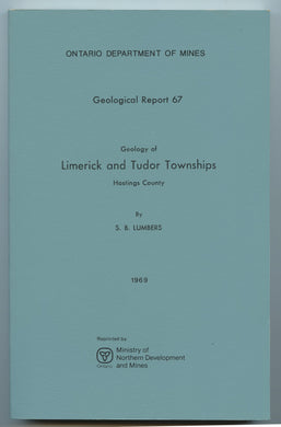 Geology of Limerick and Tudor Townships, Hastings County
