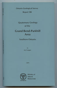 Quaternary Geology of the Grand Bend-Parkhill Area, Southern Ontario