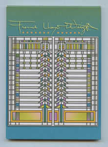 Frank Lloyd Wright themed notepad