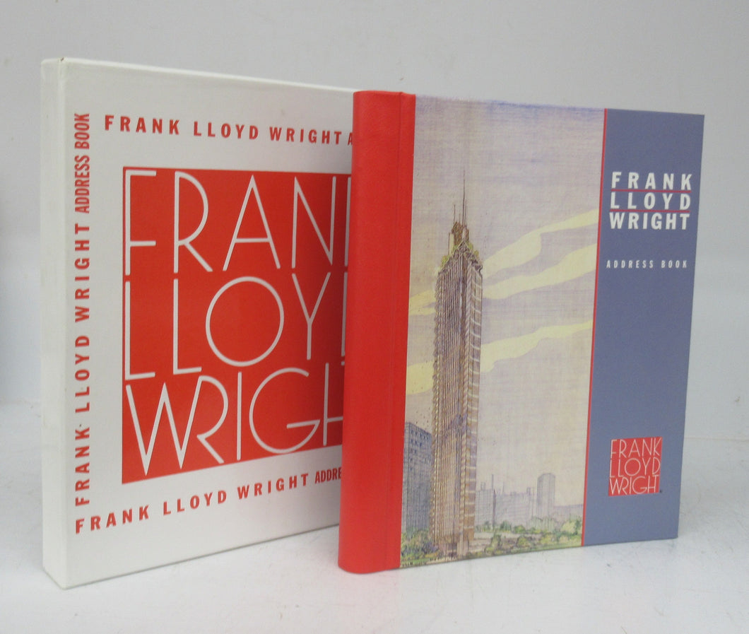 Frank Lloyd Wright Address Book