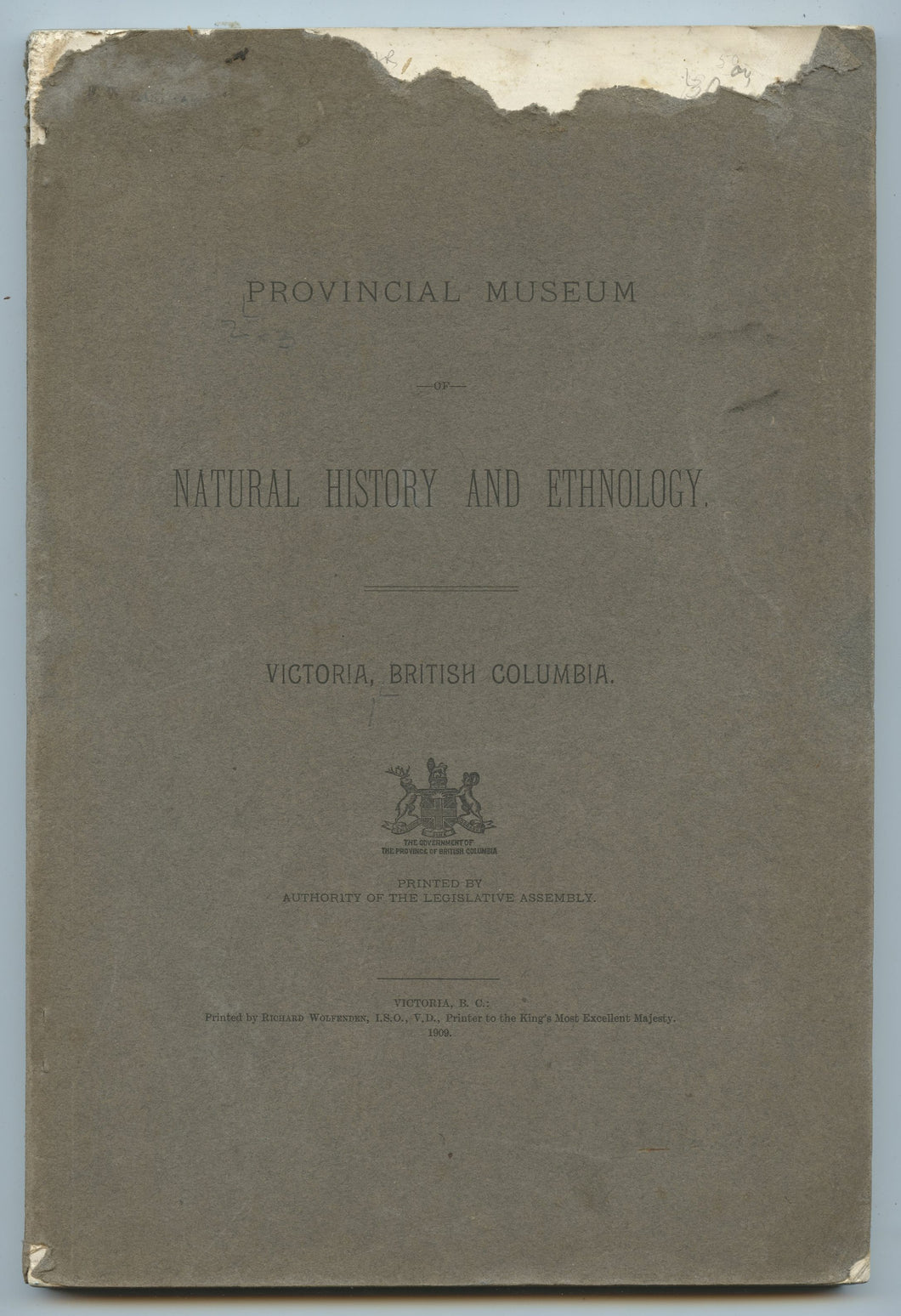 Provincial Museum of Natural History and Ethnology, Victoria, British Columbia