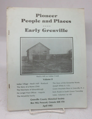 Pioneer People and Places: Early Grenville
